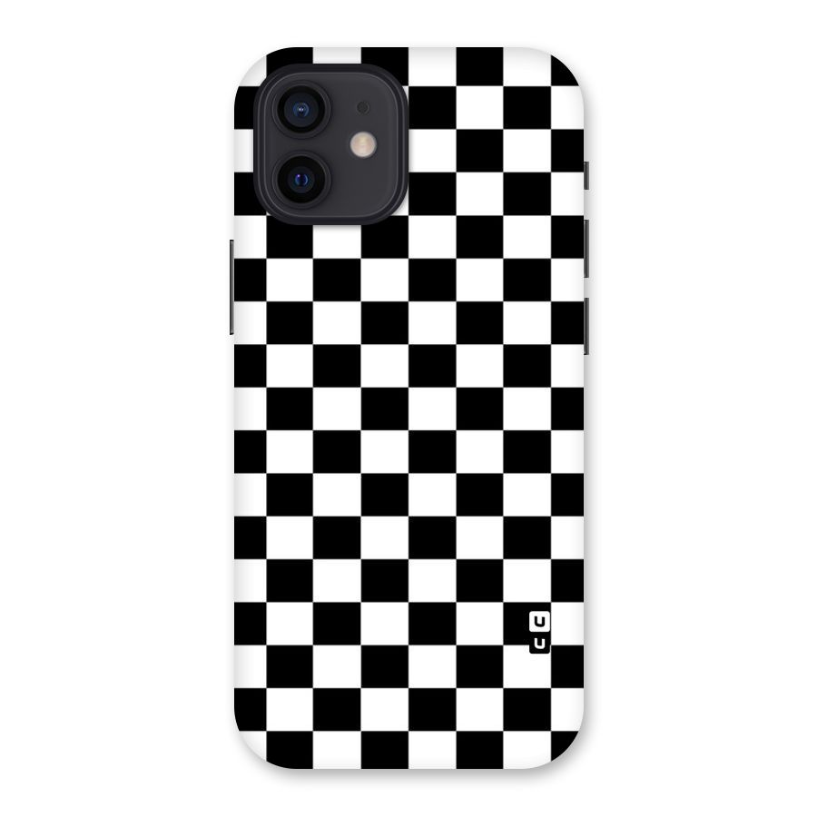 Classic Check Back Case for iPhone 12