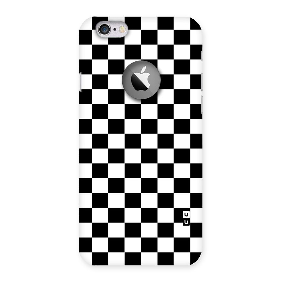 Classic Check Back Case for iPhone 6 Logo Cut