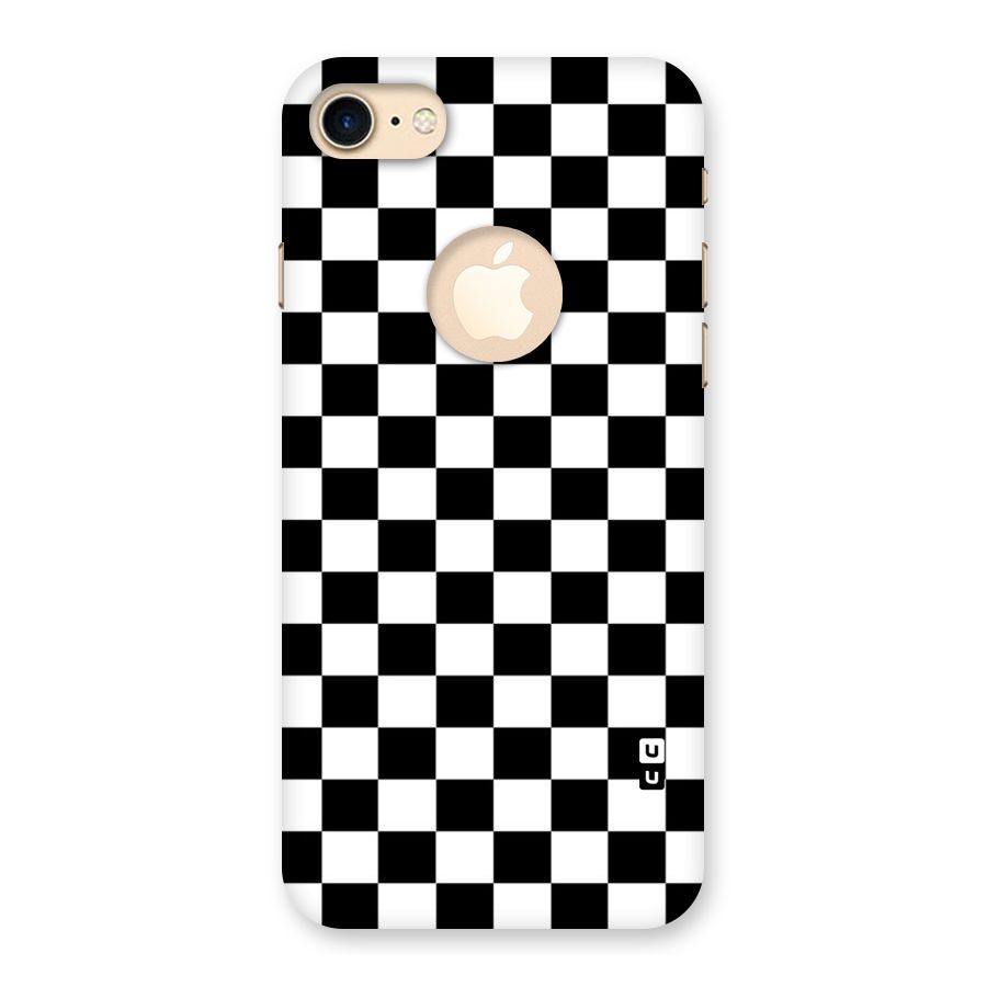 Classic Check Back Case for iPhone 7 Logo Cut