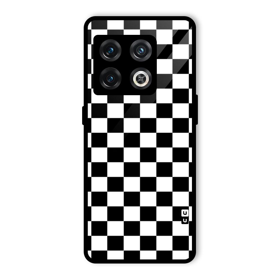 Classic Check Glass Back Case for OnePlus 10 Pro 5G