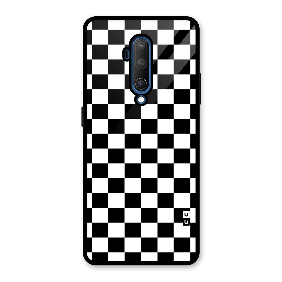 Classic Check Glass Back Case for OnePlus 7T Pro