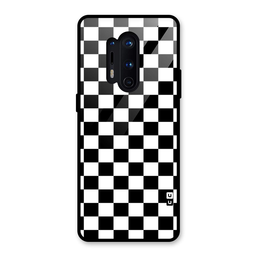Classic Check Glass Back Case for OnePlus 8 Pro