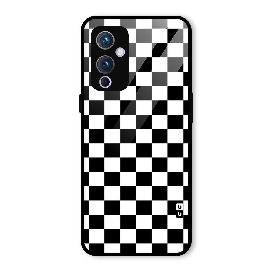 Classic Check Glass Back Case for OnePlus 9