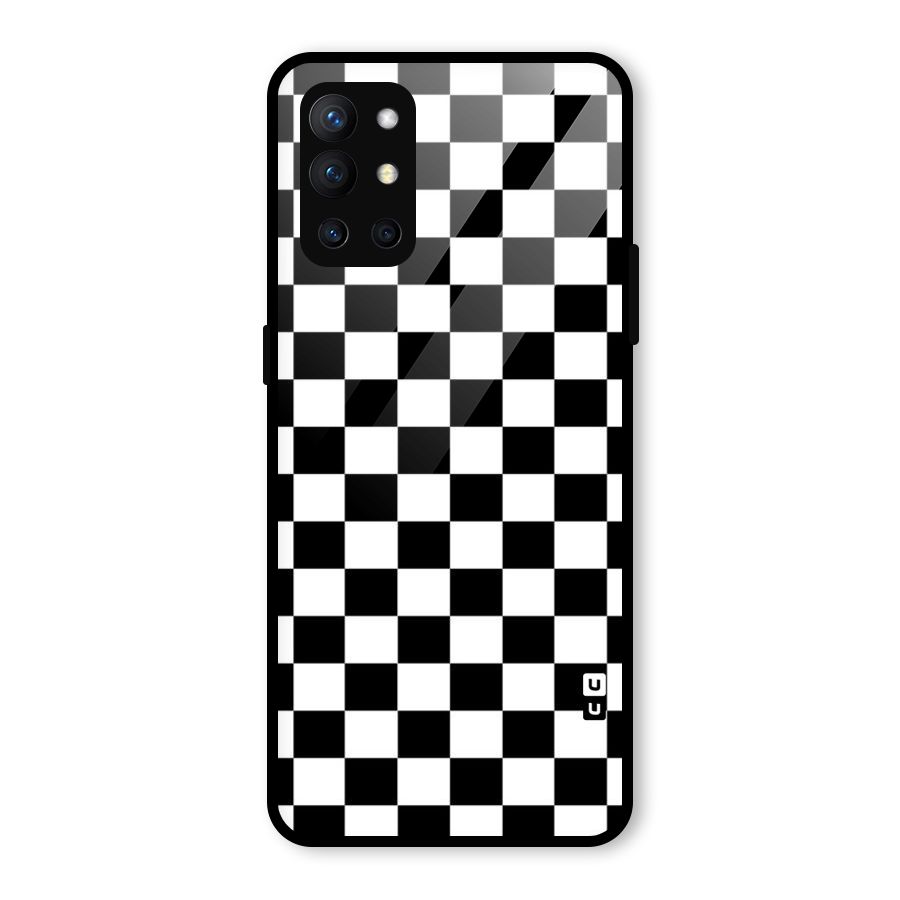 Classic Check Glass Back Case for OnePlus 9R