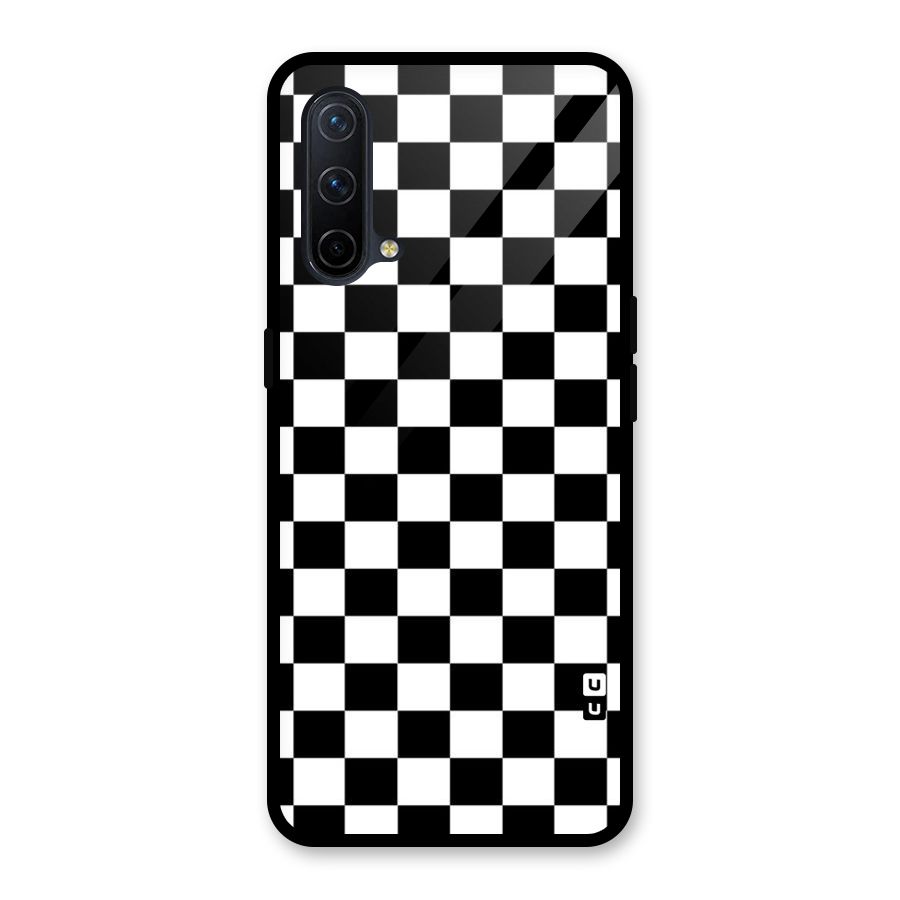Classic Check Glass Back Case for OnePlus Nord CE 5G