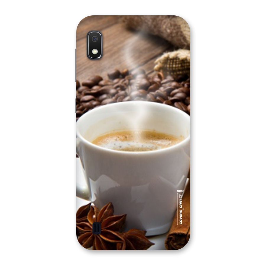 Classic Coffee Beans Back Case for Galaxy A10