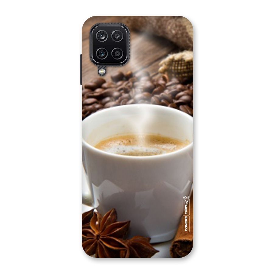 Classic Coffee Beans Back Case for Galaxy A12
