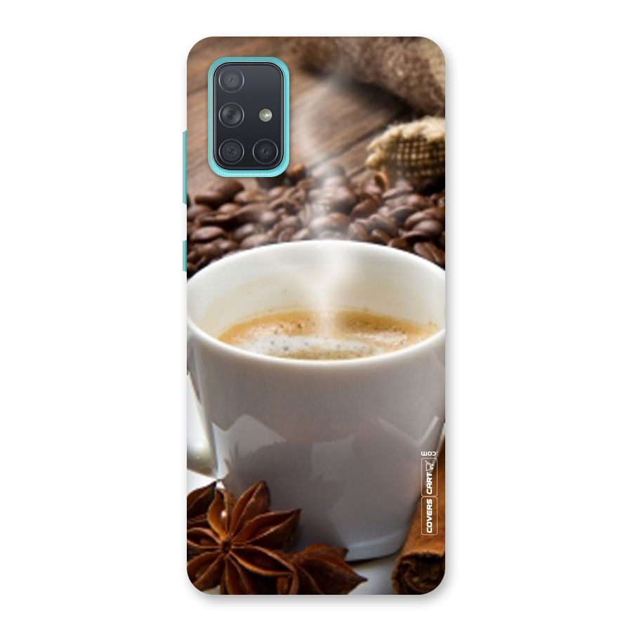 Classic Coffee Beans Back Case for Galaxy A71