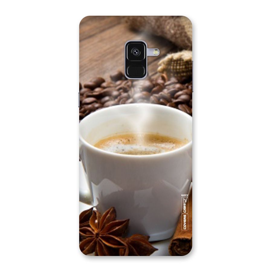 Classic Coffee Beans Back Case for Galaxy A8 Plus