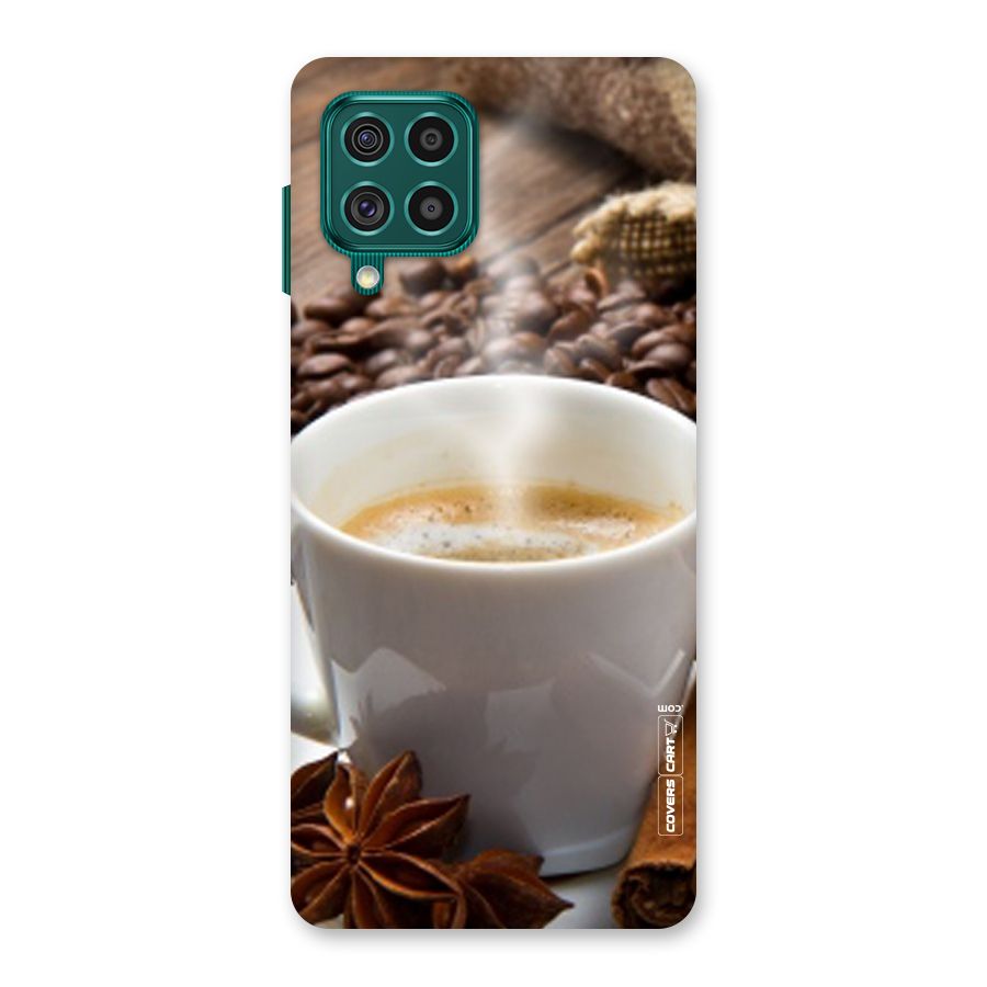 Classic Coffee Beans Back Case for Galaxy F62