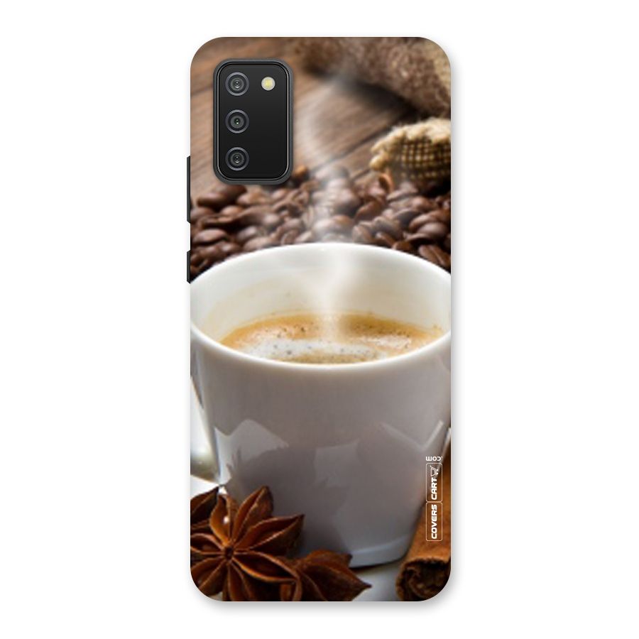 Classic Coffee Beans Back Case for Galaxy M02s