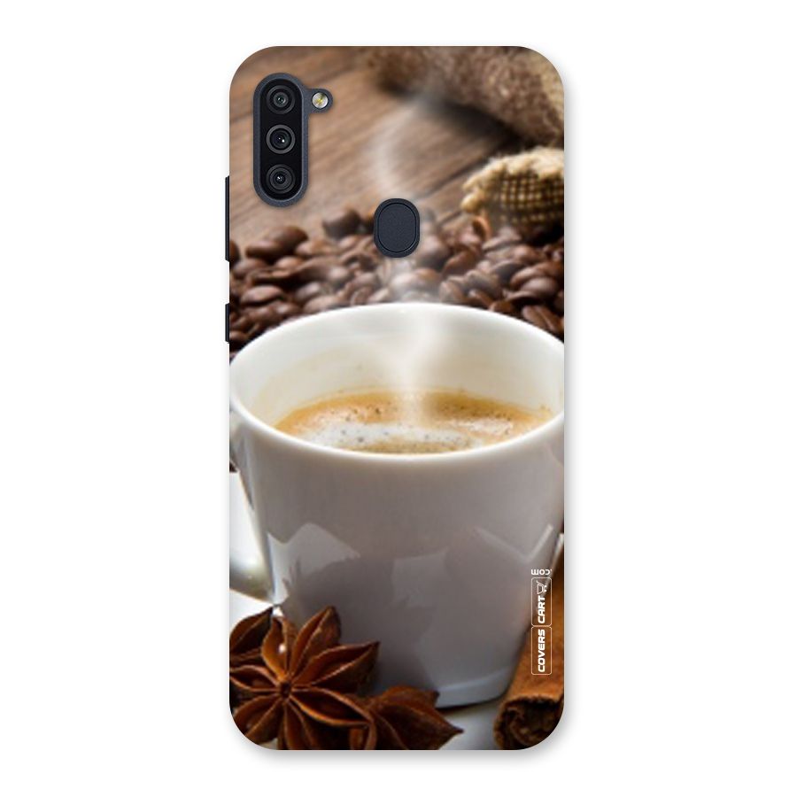 Classic Coffee Beans Back Case for Galaxy M11
