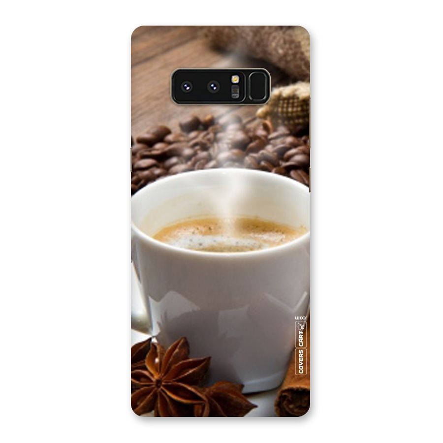 Classic Coffee Beans Back Case for Galaxy Note 8