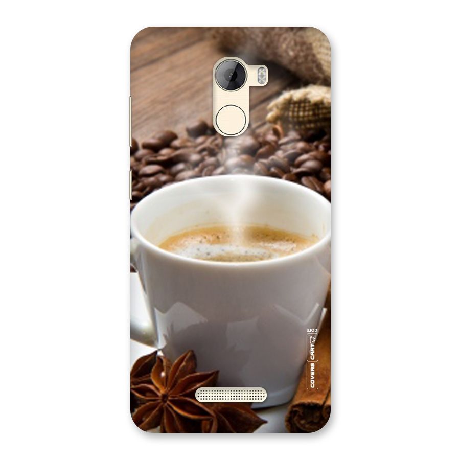 Classic Coffee Beans Back Case for Gionee A1 LIte