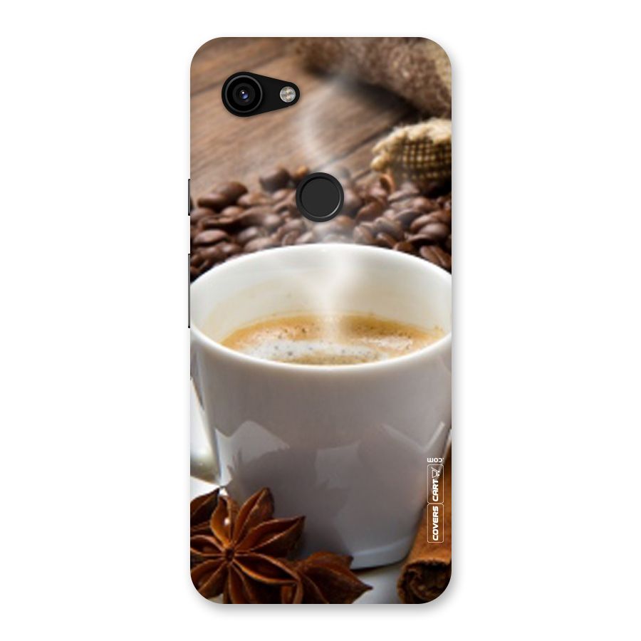 Classic Coffee Beans Back Case for Google Pixel 3a