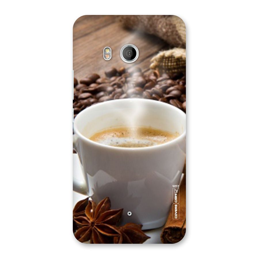 Classic Coffee Beans Back Case for HTC U11