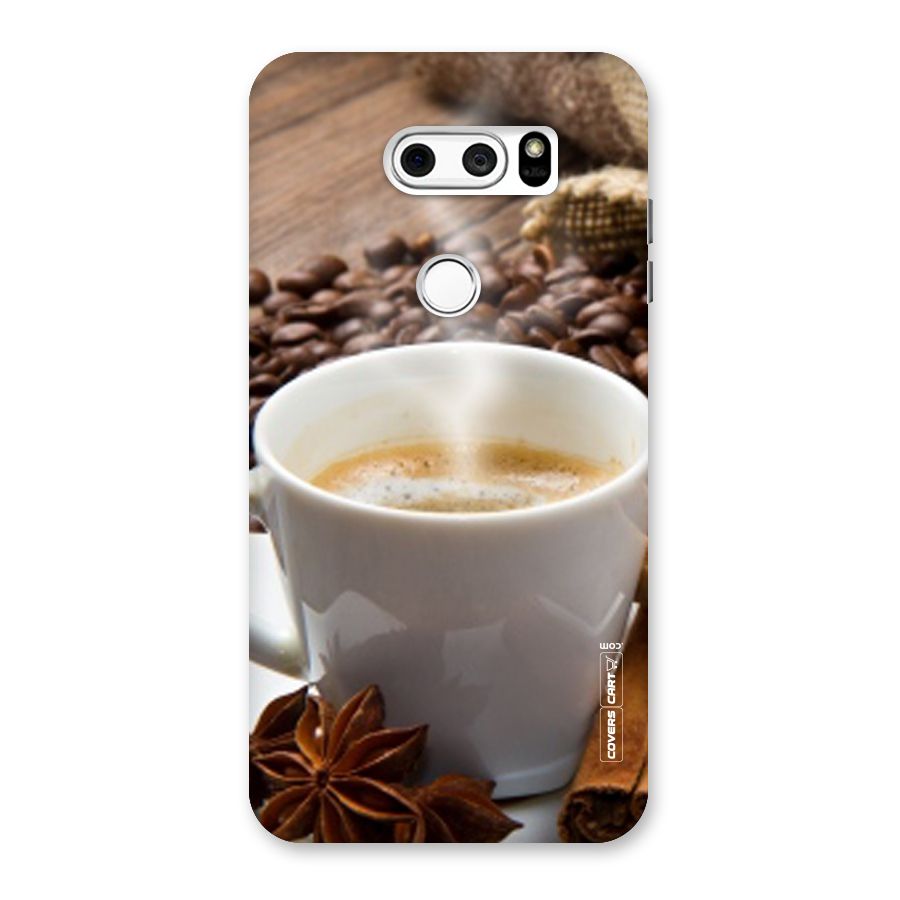 Classic Coffee Beans Back Case for LG V30