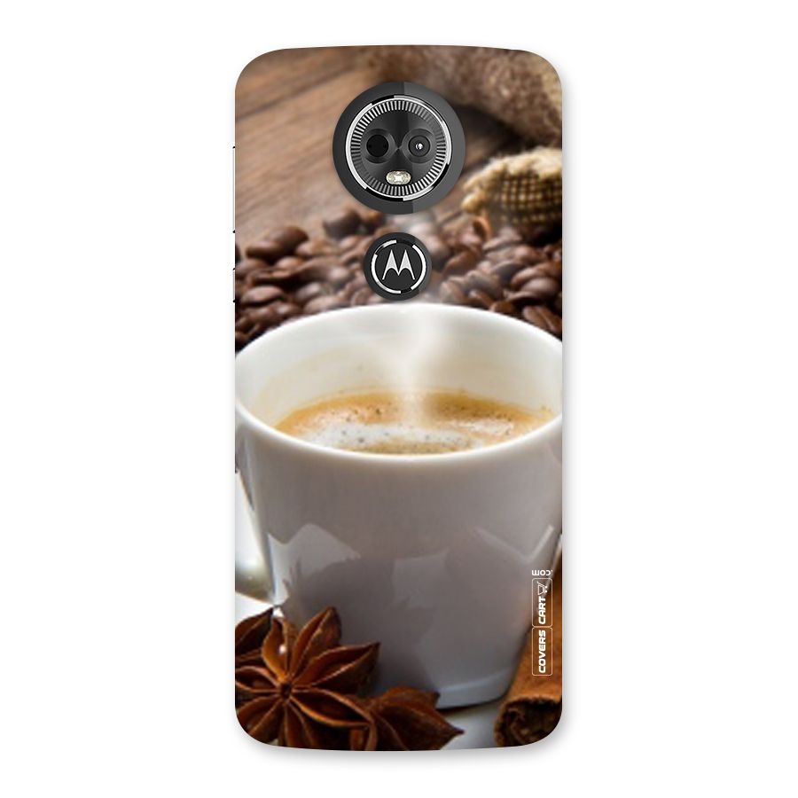 Classic Coffee Beans Back Case for Moto E5 Plus