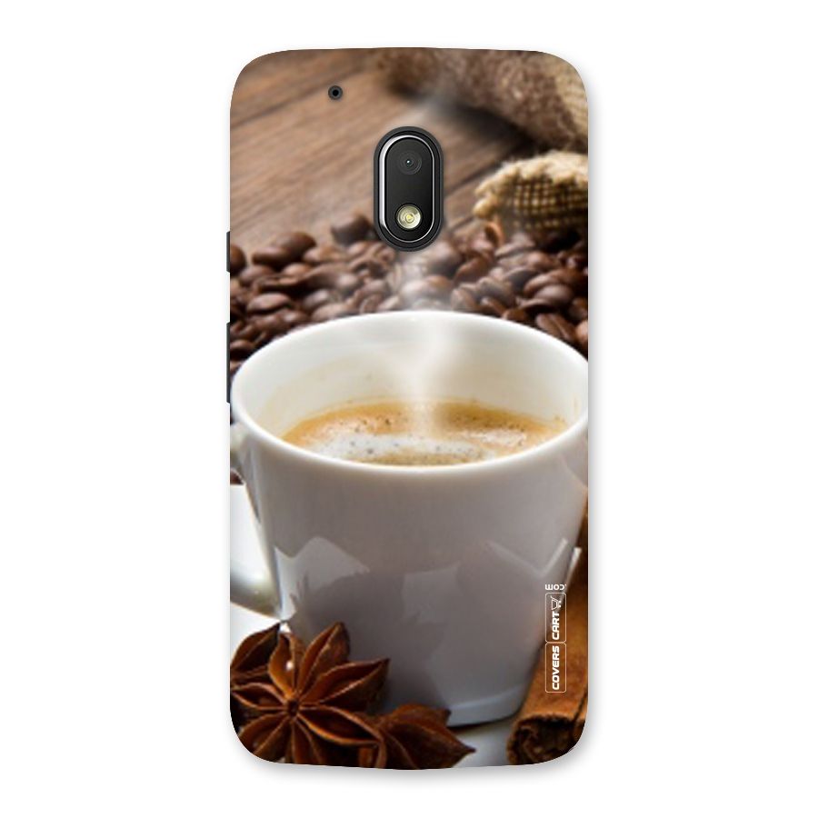 Classic Coffee Beans Back Case for Moto G4 Play