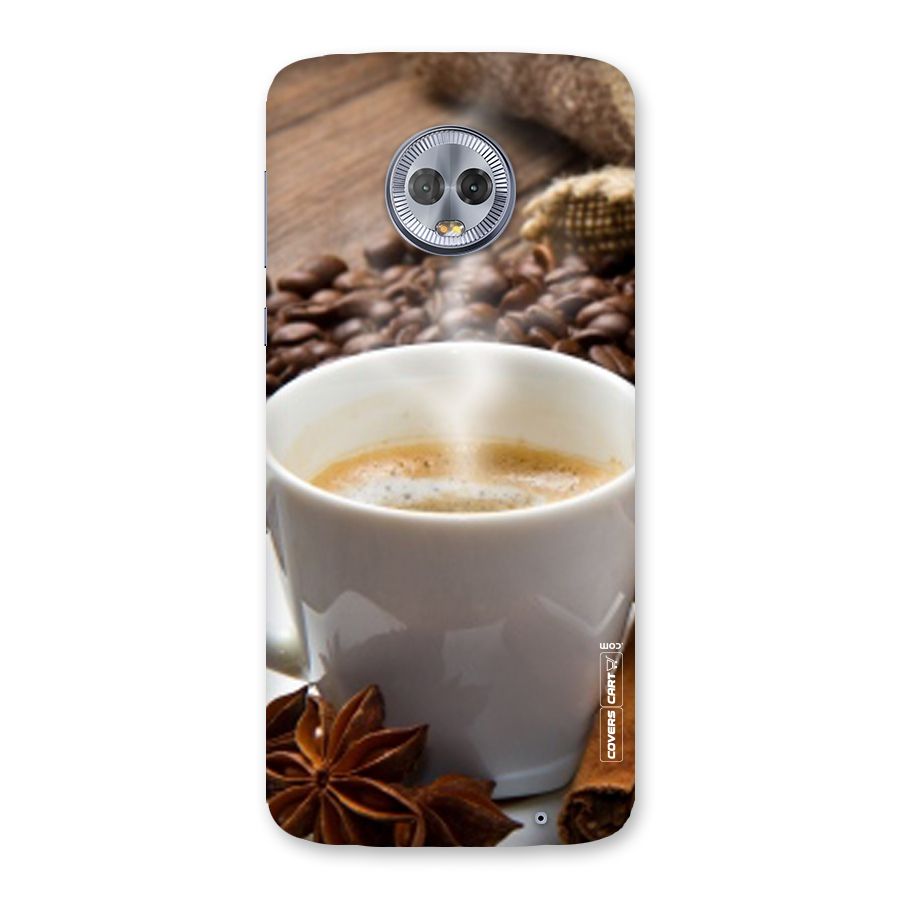 Classic Coffee Beans Back Case for Moto G6 Plus