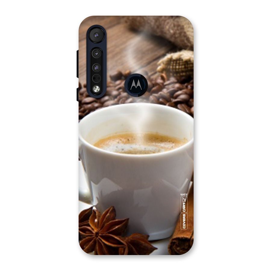 Classic Coffee Beans Back Case for Motorola One Macro
