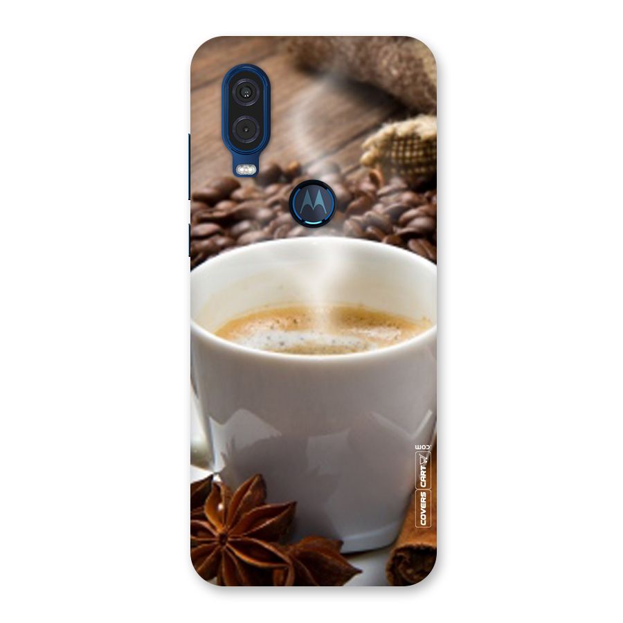 Classic Coffee Beans Back Case for Motorola One Vision