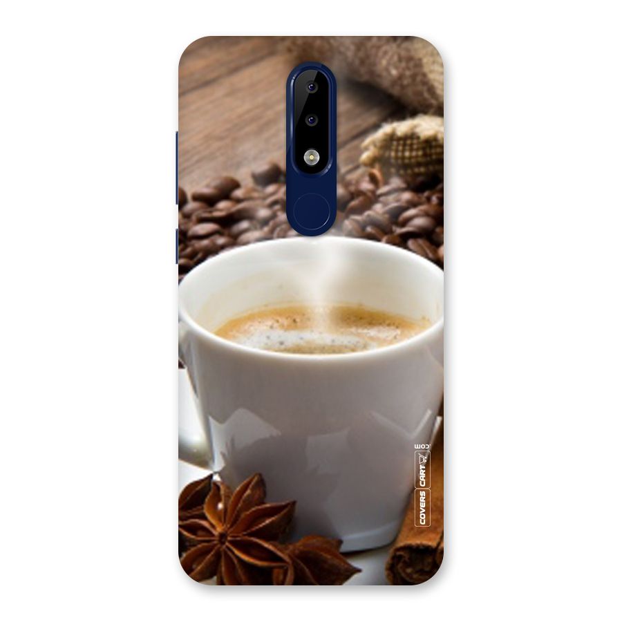 Classic Coffee Beans Back Case for Nokia 5.1 Plus