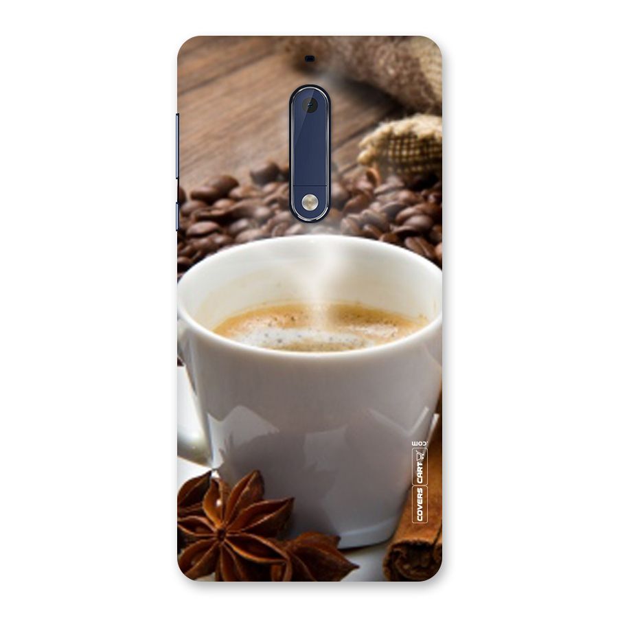 Classic Coffee Beans Back Case for Nokia 5