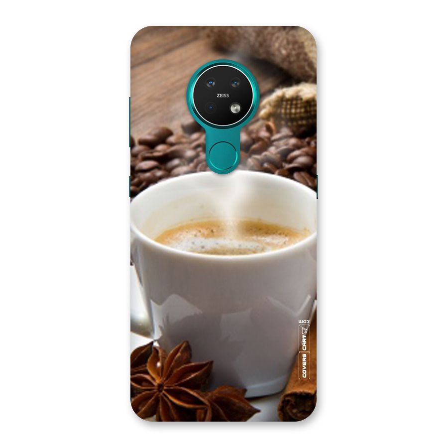 Classic Coffee Beans Back Case for Nokia 7.2