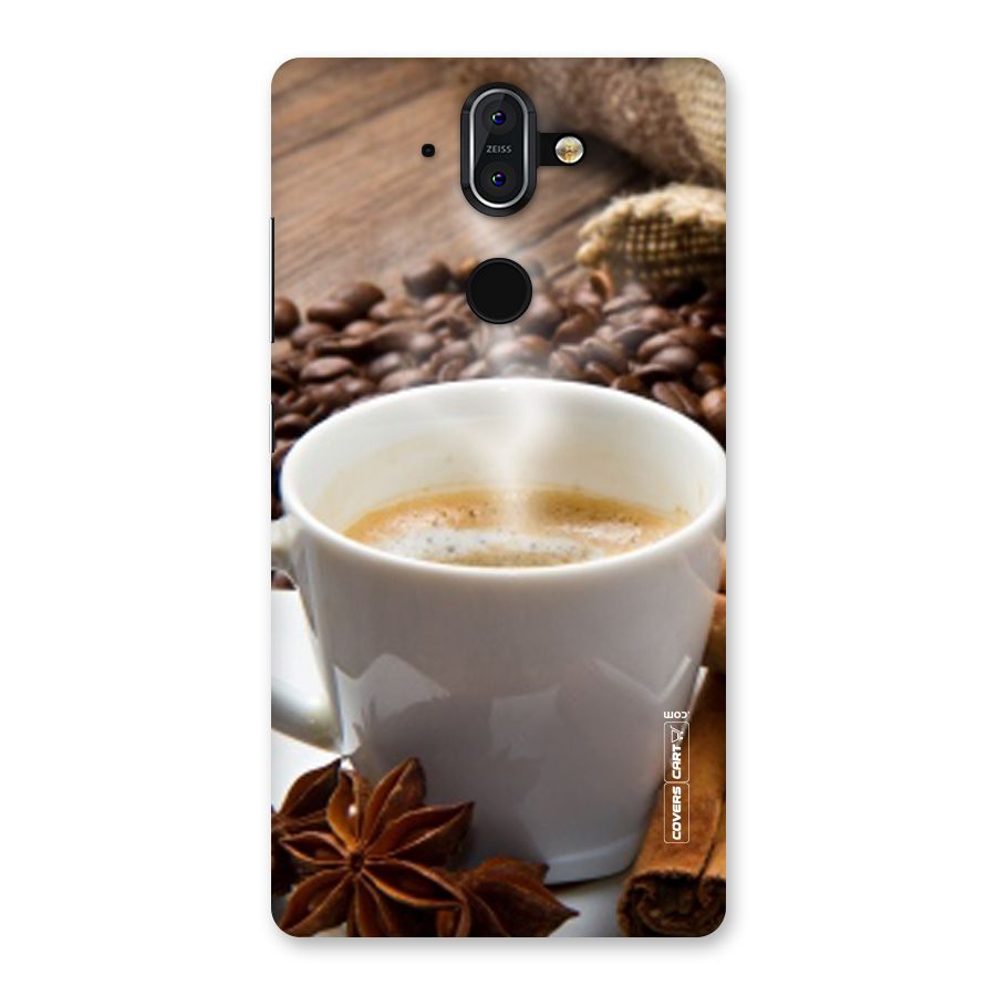 Classic Coffee Beans Back Case for Nokia 8 Sirocco