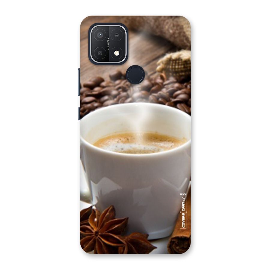 Classic Coffee Beans Back Case for Oppo A15