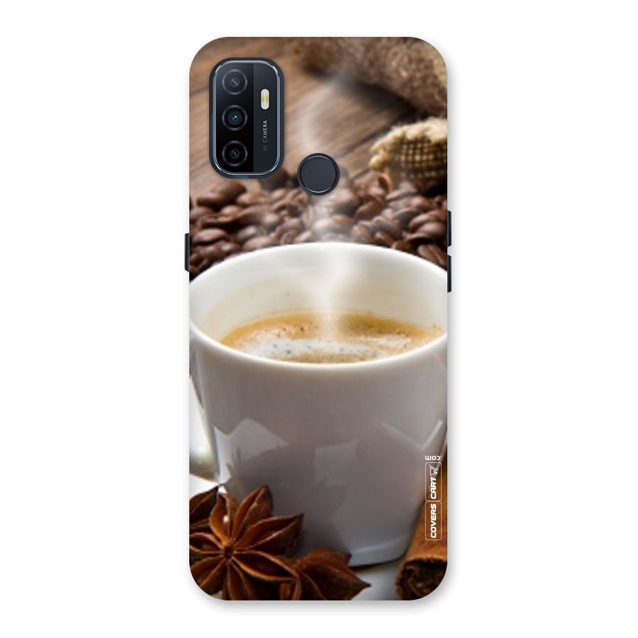 Classic Coffee Beans Back Case for Oppo A32