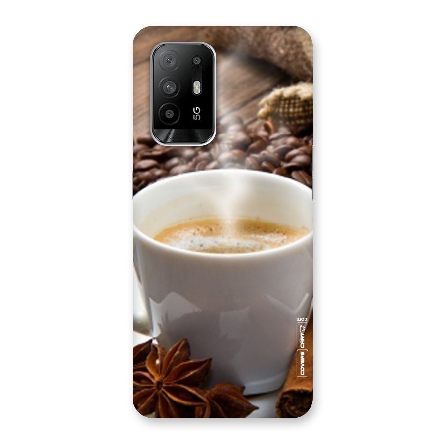 Classic Coffee Beans Back Case for Oppo F19 Pro Plus 5G