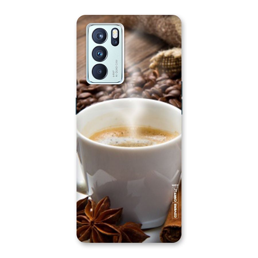 Classic Coffee Beans Back Case for Oppo Reno6 Pro 5G