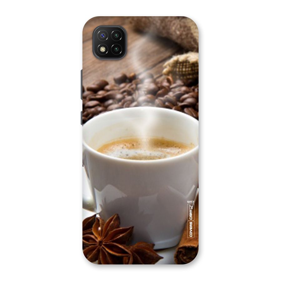 Classic Coffee Beans Back Case for Poco C3