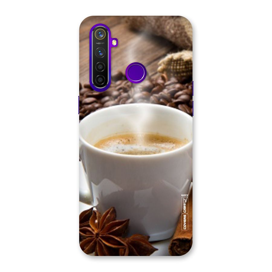 Classic Coffee Beans Back Case for Realme 5 Pro