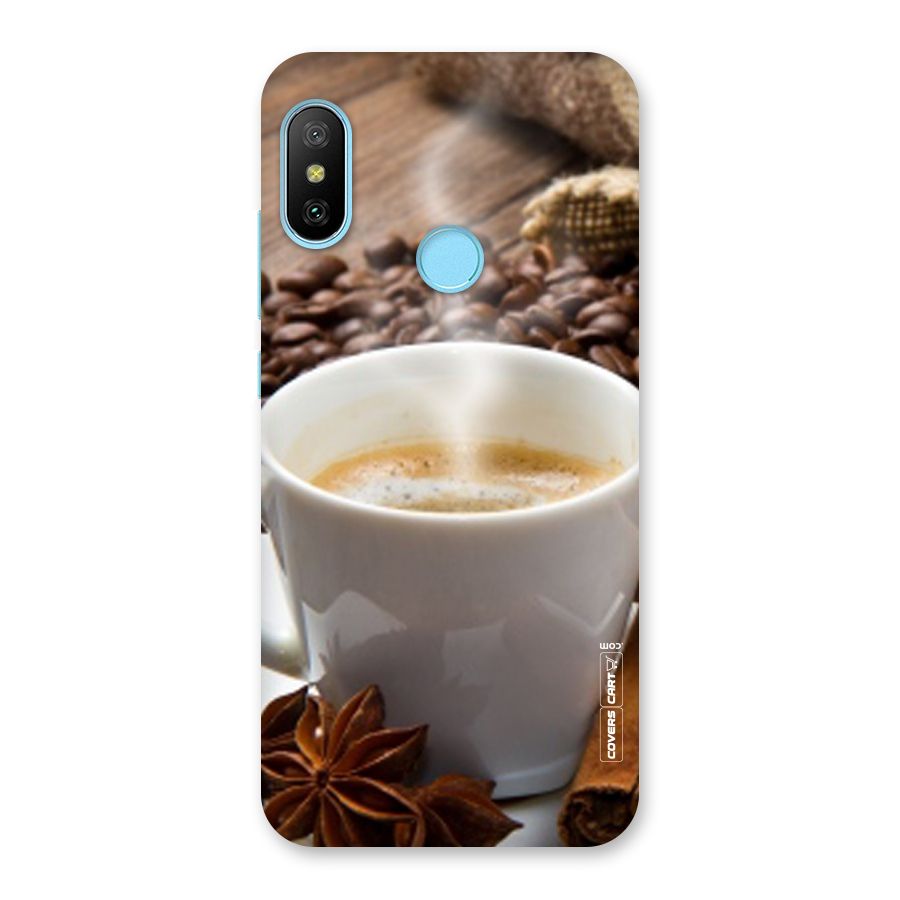 Classic Coffee Beans Back Case for Redmi 6 Pro