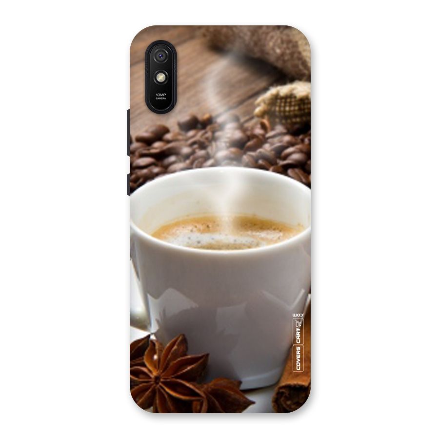 Classic Coffee Beans Back Case for Redmi 9A