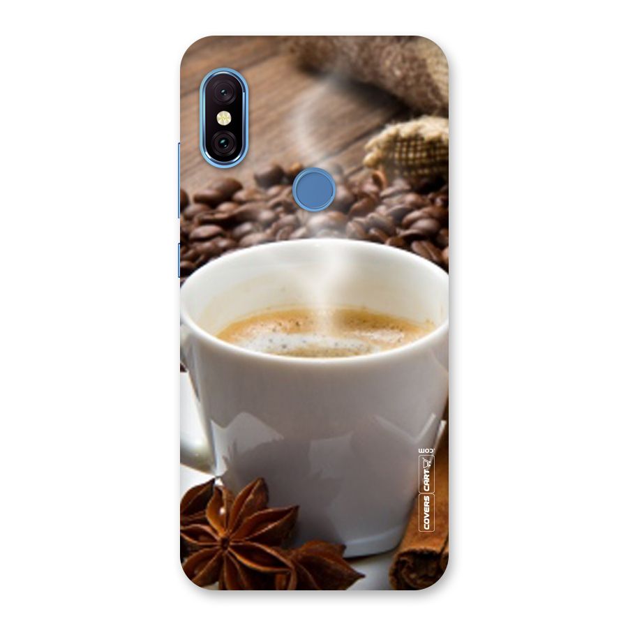Classic Coffee Beans Back Case for Redmi Note 6 Pro