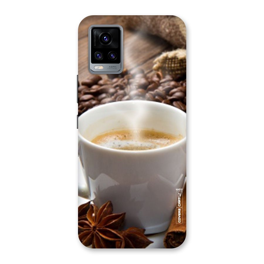 Classic Coffee Beans Back Case for Vivo V20