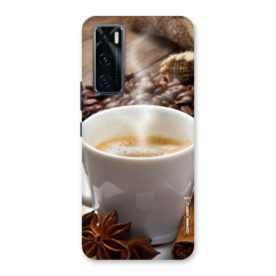 Classic Coffee Beans Back Case for Vivo V20 SE