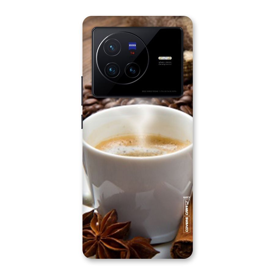 Classic Coffee Beans Back Case for Vivo X80