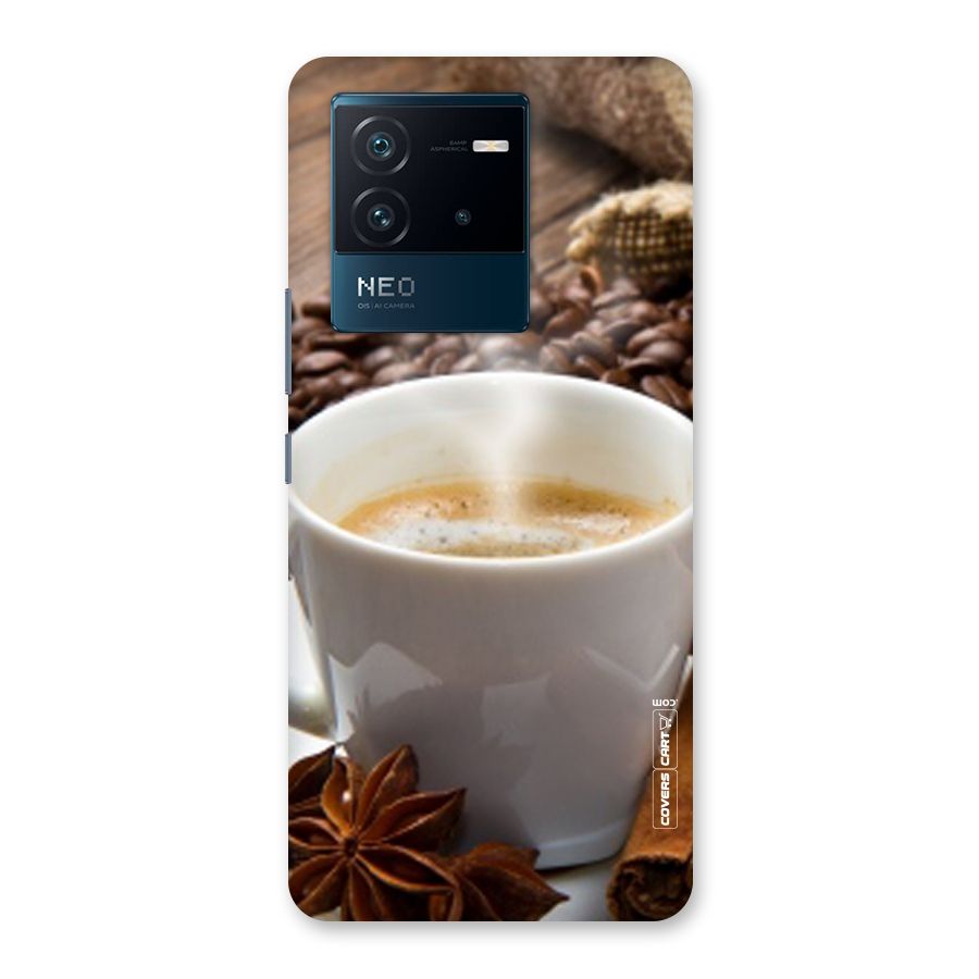 Classic Coffee Beans Back Case for Vivo iQOO Neo 6 5G