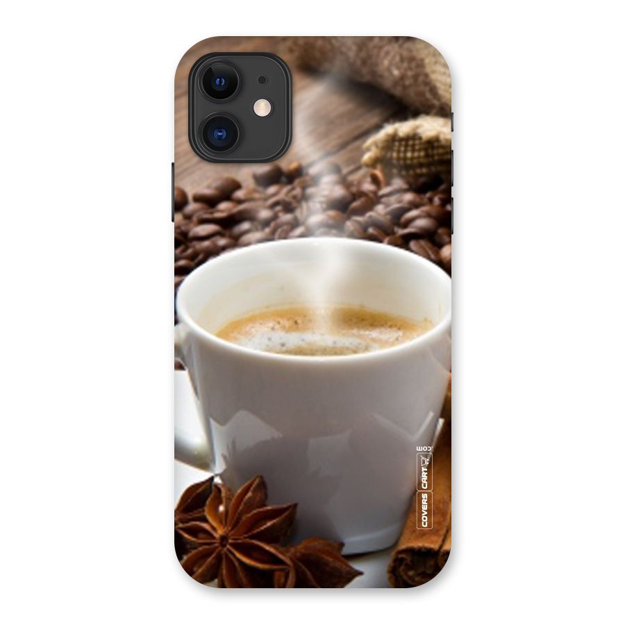 Classic Coffee Beans Back Case for iPhone 11