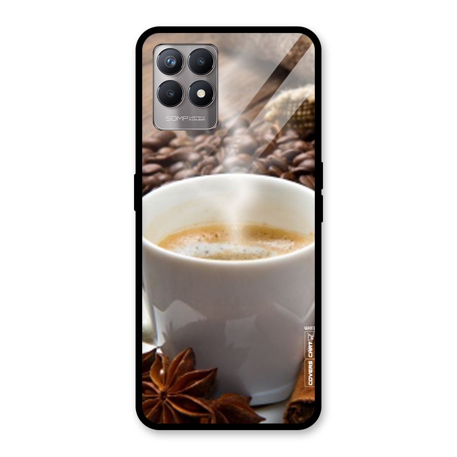Classic Coffee Beans Glass Back Case for Realme Narzo 50