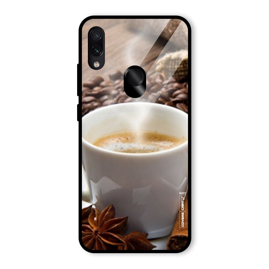 Classic Coffee Beans Glass Back Case for Redmi Note 7 Pro