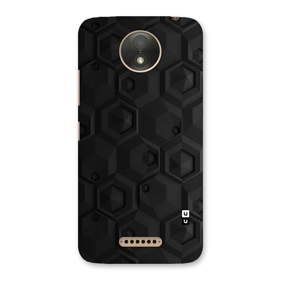 Classic Hexa Back Case for Moto C Plus