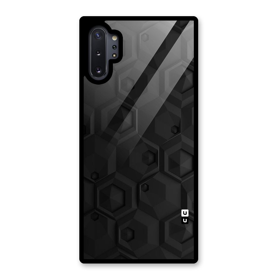 Classic Hexa Glass Back Case for Galaxy Note 10 Plus