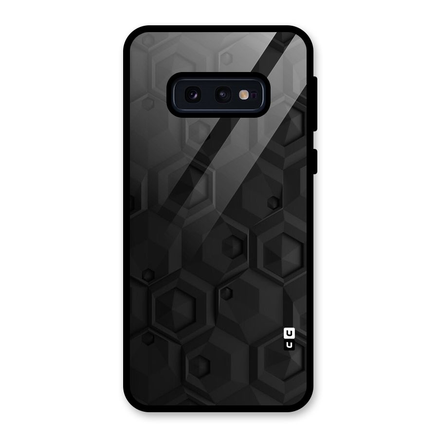 Classic Hexa Glass Back Case for Galaxy S10e