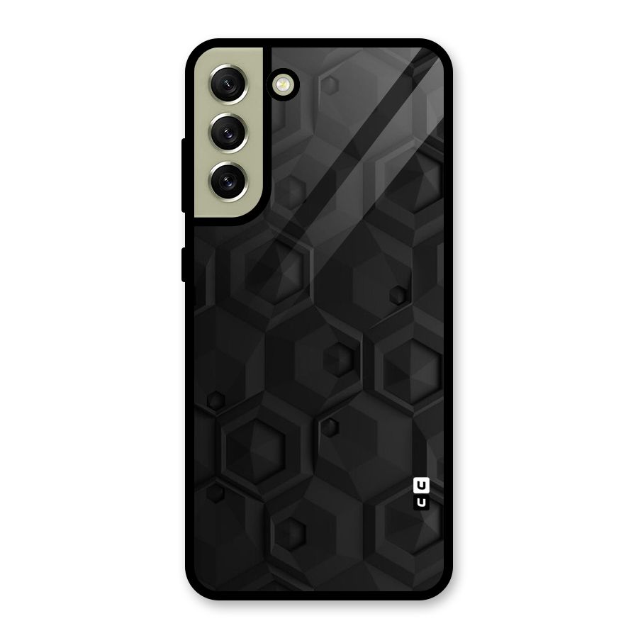 Classic Hexa Glass Back Case for Galaxy S21 FE 5G